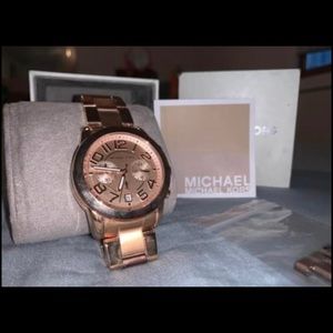 Rose Gold Michael Kors Watch